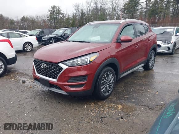 ✅ 2020 Hyundai Tucson Ultimate • VIN: KM8J3CAL7LU252200 • Lot: 41205919. Listed on IAAI with 20,299 mi. Free auction sales archive from the USA and detailed vehicle history report at DreamBid. Image 2.