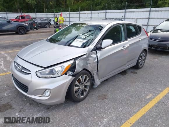 2017 Hyundai Accent Sport with VIN KMHCU5AE4HU336257, listed as a IAAI auction lot 42770551 with Not provided miles and . Bid and sale history available at DreamBid. Image 16.