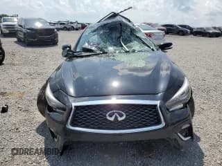 ✅ 2018 Infiniti Q50 Luxe • VIN: JN1EV7AR3JM441454 • Лот: 62498385. Опубликован ранее на Copart с пробегом Не указан. Бесплатный доступ к архиву аукционных продаж из США и подробный отчёт об истории автомобиля на DreamBid. Изображение 5.