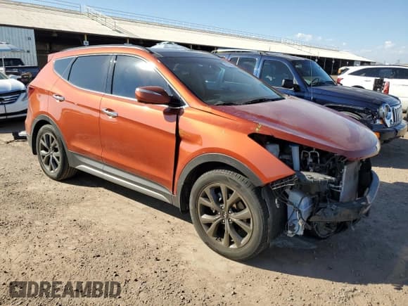 ✅ 2017 Hyundai Santa Fe Ultimate • VIN: 5XYZW4LA4HG465663 • Лот: 71105393. Опубликован ранее на Copart с пробегом 63 619 миль. Бесплатный доступ к архиву аукционных продаж из США и подробный отчёт об истории автомобиля на DreamBid. Изображение 4.