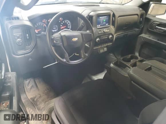 2022 Chevrolet Silverado 1500 Work Truck z VIN 3GCNWAED5NG202440, wystawiony jako Copart lot #75928504 z przebiegiem 85 349 mil mil oraz Szkoda całkowita • Salvage title. Historia ofert i sprzedaży dostępna na DreamBid. Obrazek 8.