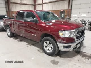 ✅ 2021 Ram 1500 Big Horn • VIN: 1C6RRFMG2MN626186 • Lot: 43424374. Wystawiony na IAAI z przebiegiem 100 333 mil. Bezpłatny archiwum sprzedaży aukcyjnych z USA i szczegółowy raport historii pojazdu na DreamBid. Zdjęcie 1.