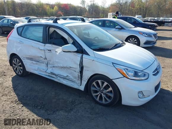 2017 Hyundai Accent Sport with VIN KMHCU5AE4HU336243, listed as a IAAI auction lot 42071434 with 89,345 mi miles and . Bid and sale history available at DreamBid. Image 17.