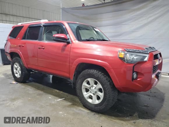 ✅ 2018 Toyota 4Runner SR5 Premium • VIN: JTEBU5JR0J5489202 • Lot: 80462415. Listed on Copart with 119,969 mi. Free auction sales archive from the USA and detailed vehicle history report at DreamBid. Image 4.