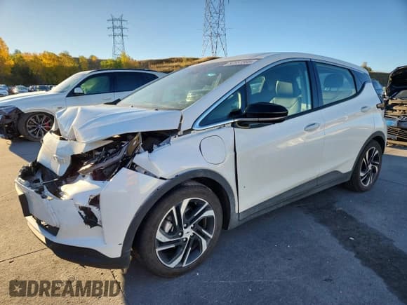 ✅ 2023 Chevrolet Bolt EV 2LT • VIN: 1G1FX6S03P4147429 • Lot: 82557385. Listed on Copart with 49,614 mi. Free auction sales archive from the USA and detailed vehicle history report at DreamBid. Image 1.
