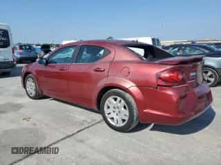 2014 Dodge Avenger SE с VIN 1C3CDZAB2EN196849, выставлен на аукционе Copart как лот 74796354 с пробегом 133 396 миль миль и Списание • Salvage title. История ставок и продаж доступна на DreamBid. Изображение 2.