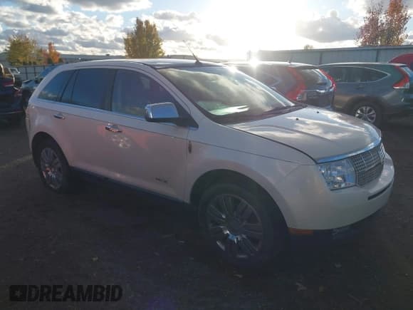 ✅ 2008 Lincoln MKX • VIN: 2LMDU88C08BJ28414 • Лот: 43621193. Опубликован ранее на IAAI с пробегом 189 711 миль. Бесплатный доступ к архиву аукционных продаж из США и подробный отчёт об истории автомобиля на DreamBid. Изображение 1.