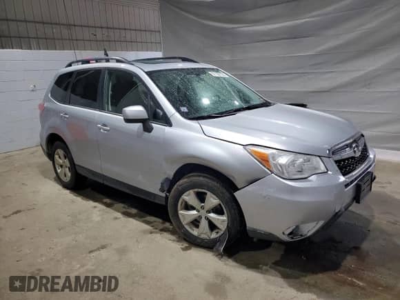 2015 Subaru Forester Premium with VIN JF2SJADC7FG448978, listed as a Copart auction lot 67199135 with 131,697 mi miles and Salvage title. Bid and sale history available at DreamBid. Image 4.