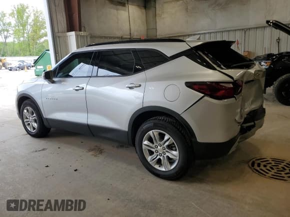 ✅ 2020 Chevrolet Blazer LT • VIN: 3GNKBHRS3LS611358 • Lot: 59020965. Listed on Copart with 36,943 mi. Free auction sales archive from the USA and detailed vehicle history report at DreamBid. Image 2.