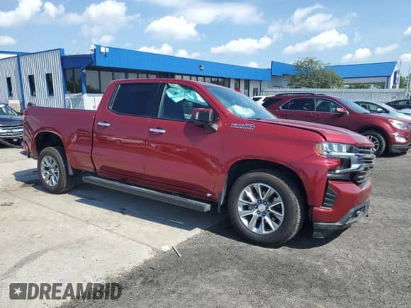 2020 Chevrolet Silverado 1500 High Country с VIN 1GCUYHET5LZ168227, выставлен на аукционе Copart как лот 62634245 с пробегом 65 788 миль миль и Списание • Salvage title. История ставок и продаж доступна на DreamBid. Изображение 4.