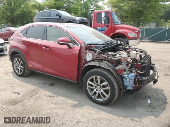 ✅ 2015 Lexus NX 300h • VIN: JTJBJRBZ1F2019074 • Lot: 59338735. Listed on Copart with 100,574 mi. Free auction sales archive from the USA and detailed vehicle history report at DreamBid. Image 4.