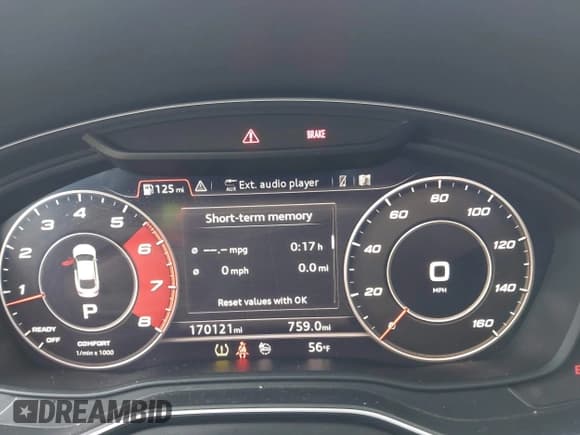 ✅ 2018 Audi S5 Sportback Prestige • VIN: WAUC4CF59JA034761 • Lot: 43444805. Listed on IAAI with 170,121 mi. Free auction sales archive from the USA and detailed vehicle history report at DreamBid. Image 7.