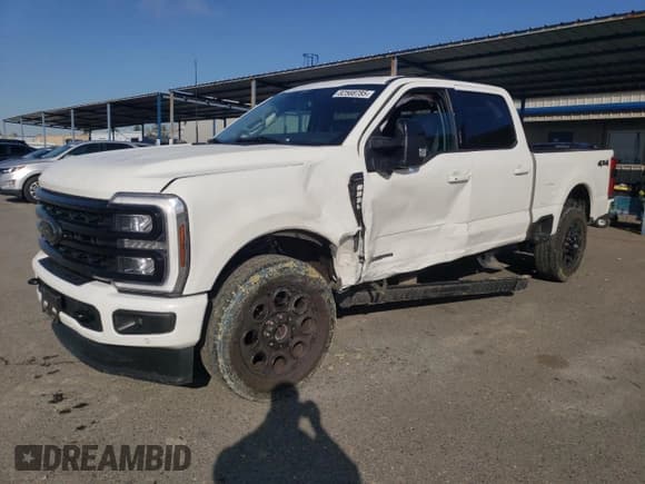 ✅ 2024 Ford F-250 Lariat • VIN: 1FT8W2BT6REC63730 • Lot: 82568785. Listed on Copart with 34,934 mi. Free auction sales archive from the USA and detailed vehicle history report at DreamBid. Image 1.