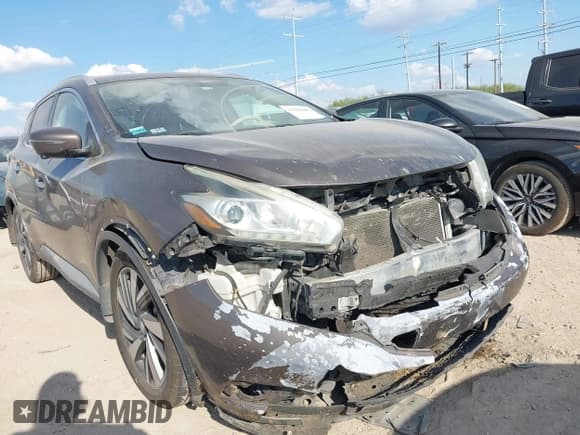 ✅ 2016 Nissan Murano SL • VIN: 5N1AZ2MG2GN106424 • Lot: 43410085. Listed on IAAI with 152,018 mi. Free auction sales archive from the USA and detailed vehicle history report at DreamBid. Image 6.