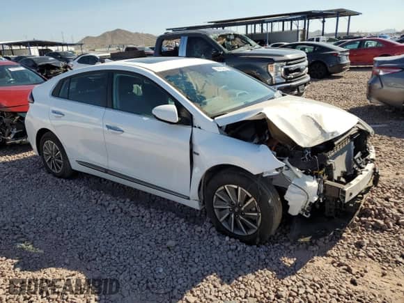 2020 Hyundai Ioniq Limited с VIN KMHC85LJXLU060917, выставлен на аукционе Copart как лот 69823284 с пробегом 26 761 миль миль и Списание • Salvage title. История ставок и продаж доступна на DreamBid. Изображение 4.