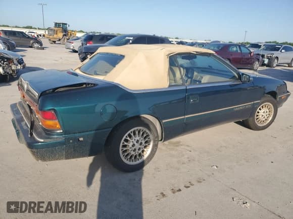 ✅ 1994 Chrysler LeBaron GTC • VIN: 1C3EU4537RF286710 • Lot: 52610475. Listed on Copart with 64,533 mi. Free auction sales archive from the USA and detailed vehicle history report at DreamBid. Image 3.