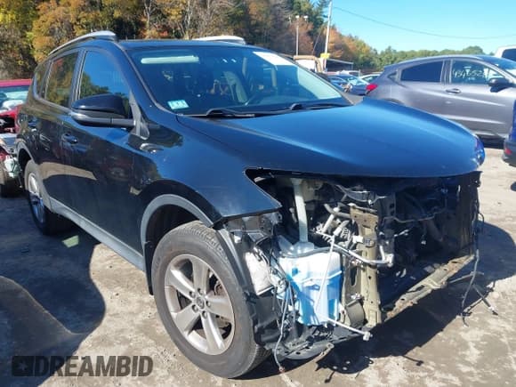 ✅ 2015 Toyota RAV4 XLE • VIN: 2T3RFREV3FW352539 • Lot: 43473048. Listed on IAAI with 65,018 mi. Free auction sales archive from the USA and detailed vehicle history report at DreamBid. Image 1.