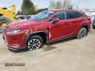 ✅ 2022 Lexus RX 350 • VIN: 2T2AZMDA9NC361689 • Lot: 52292505. Listed on Copart with 30,747 mi. Free auction sales archive from the USA and detailed vehicle history report at DreamBid. Image 1.