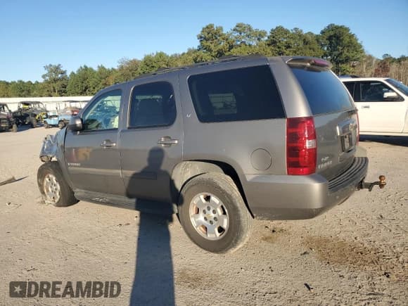 ✅ 2007 Chevrolet Tahoe LT • VIN: 1GNFC13J37J113450 • Lot: 90834795. Listed on Copart with Not provided. Free auction sales archive from the USA and detailed vehicle history report at DreamBid. Image 2.