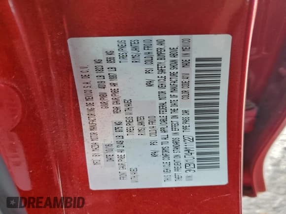 ✅ 2017 Mazda 3 Sport • VIN: 3MZBN1U74HM111227 • Лот: 94316725. Опубликован ранее на Copart с пробегом 170 894 миль. Бесплатный доступ к архиву аукционных продаж из США и подробный отчёт об истории автомобиля на DreamBid. Изображение 12.