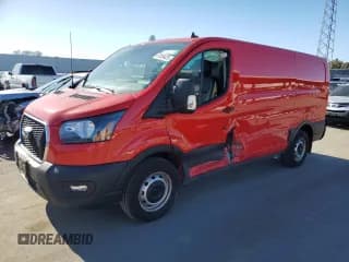 ✅ 2024 Ford Transit Cargo • VIN: 1FTYE1Y85RKA14658 • Lot: 47059425. Listed on Copart with 8,418 mi. Free auction sales archive from the USA and detailed vehicle history report at DreamBid. Image 1.