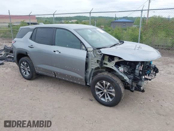2025 Chevrolet Equinox AWD LT с VIN 3GNAXPEG4SL325018, выставлен на аукционе IAAI как лот 42237727 с пробегом 795 миль миль и . История ставок и продаж доступна на DreamBid. Изображение 1.