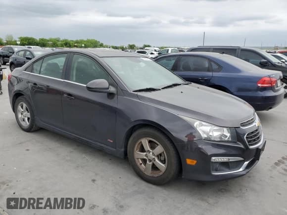 ✅ 2015 Chevrolet Cruze LT • VIN: 1G1PC5SB3F7231226 • Lot: 49082253. Listed on Copart with Not provided. Free auction sales archive from the USA and detailed vehicle history report at DreamBid. Image 4.