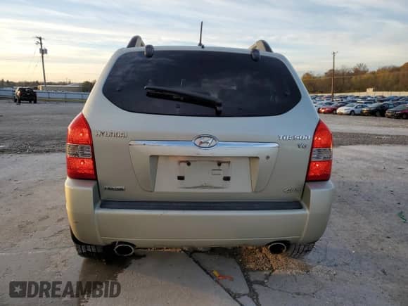 2006 Hyundai Tucson GLS z VIN KM8JN72D96U457210, wystawiony jako Copart lot #80059434 z przebiegiem 165 422 mil mil oraz Nie do naprawy • Non repairable. Historia ofert i sprzedaży dostępna na DreamBid. Obrazek 6.