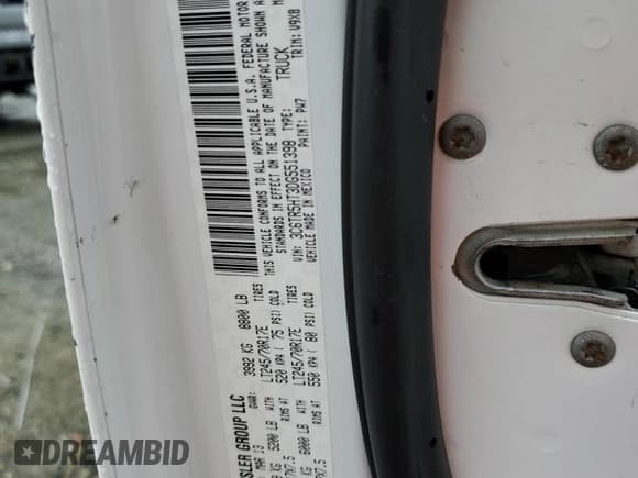 ✅ 2013 Ram 2500 Tradesman • VIN: 3C6TR5HT3DG551398 • Лот: 81351294. Опубликован ранее на Copart с пробегом 183 335 миль. Бесплатный доступ к архиву аукционных продаж из США и подробный отчёт об истории автомобиля на DreamBid. Изображение 12.