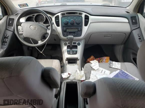 2007 Toyota Highlander с VIN JTEGD21A170169262, выставлен на аукционе Copart как лот 80141055 с пробегом Не указан миль и Списание • Salvage title. История ставок и продаж доступна на DreamBid. Изображение 8.