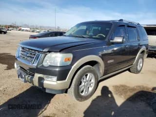 ✅ 2007 Ford Explorer Eddie Bauer • VIN: 1FMEU64877UA90923 • Лот: 85373294. Опубликован ранее на Copart с пробегом 140 493 миль. Бесплатный доступ к архиву аукционных продаж из США и подробный отчёт об истории автомобиля на DreamBid. Изображение 1.