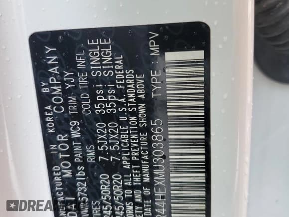 ✅ 2021 Hyundai Palisade SEL • VIN: KM8R44HEXMU303865 • Лот: 79456464. Опубликован ранее на Copart с пробегом 21 415 миль. Бесплатный доступ к архиву аукционных продаж из США и подробный отчёт об истории автомобиля на DreamBid. Изображение 13.