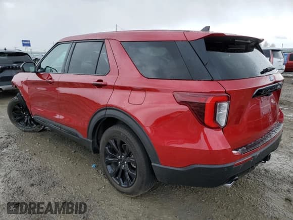 ✅ 2022 Ford Explorer ST-Line • VIN: 1FMSK8KH7NGA27596 • Lot: 48417085. Wystawiony na Copart z przebiegiem 30 477 mil. Bezpłatny archiwum sprzedaży aukcyjnych z USA i szczegółowy raport historii pojazdu na DreamBid. Zdjęcie 2.
