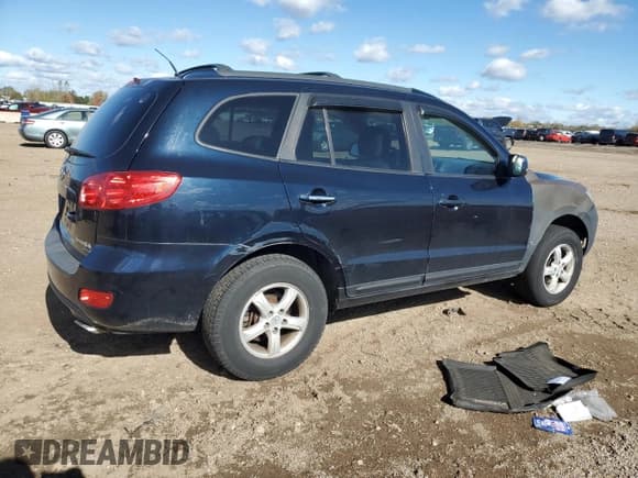 ✅ 2007 Hyundai Santa Fe GLS • VIN: 5NMSG73D77H081682 • Lot: 82709665. Listed on Copart with 149,400 mi. Free auction sales archive from the USA and detailed vehicle history report at DreamBid. Image 3.