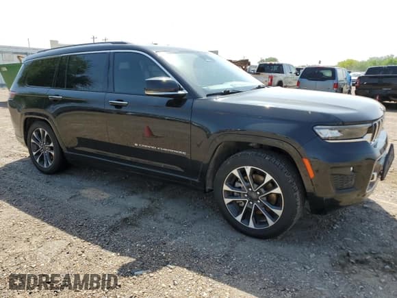 ✅ 2022 Jeep Grand Cherokee Overland • VIN: 1C4RJJDG3N8582038 • Lot: 51272605. Listed on Copart with 58,155 mi. Free auction sales archive from the USA and detailed vehicle history report at DreamBid. Image 4.
