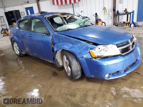 2008 Dodge Avenger SXT with VIN 1B3LC56R78N121065, listed as a Copart auction lot 82257685 with 181,033 mi miles and Salvage title. Bid and sale history available at DreamBid. Image 4.