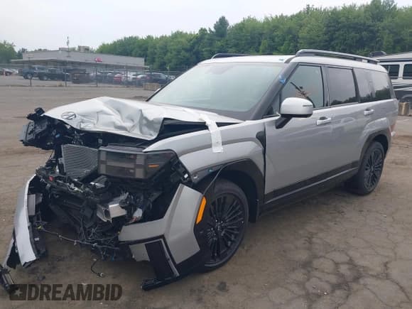 ✅ 2025 Hyundai Santa Fe Calligraphy • VIN: 5NMP5DG18SH045812 • Lot: 42595319. Listed on IAAI with 1,830 mi. Free auction sales archive from the USA and detailed vehicle history report at DreamBid. Image 2.