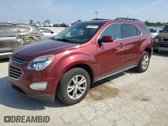 ✅ 2016 Chevrolet Equinox LT • VIN: 2GNFLFEK8G6185809 • Лот: 69169124. Опубликован ранее на Copart с пробегом 87 160 миль. Бесплатный доступ к архиву аукционных продаж из США и подробный отчёт об истории автомобиля на DreamBid. Изображение 1.