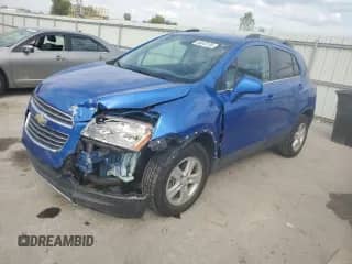 2016 Chevrolet Trax LT с VIN KL7CJPSBXGB571900, выставлен на аукционе Copart как лот 84643155 с пробегом 119 936 миль миль и Списание • Salvage title. История ставок и продаж доступна на DreamBid. Изображение 1.