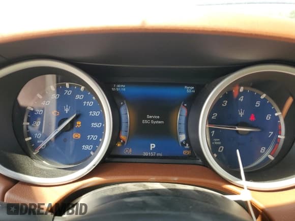 ✅ 2017 Maserati Ghibli S Q4 • VIN: ZAM57RTS7H1225312 • Lot: 68214015. Wystawiony na Copart z przebiegiem 39 157 mil. Bezpłatny archiwum sprzedaży aukcyjnych z USA i szczegółowy raport historii pojazdu na DreamBid. Zdjęcie 9.