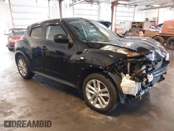 ✅ 2014 Nissan Juke Nismo • VIN: JN8AF5MV6ET482828 • Lot: 42836093. Listed on IAAI with 61,818 mi. Free auction sales archive from the USA and detailed vehicle history report at DreamBid. Image 1.