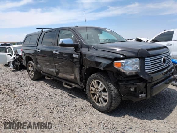 ✅ 2015 Toyota Tundra Platinum • VIN: 5TFAW5F19FX446681 • Lot: 61875405. Listed on Copart with 146,353 mi. Free auction sales archive from the USA and detailed vehicle history report at DreamBid. Image 4.