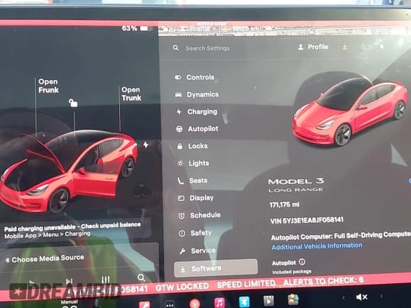 ✅ 2018 Tesla Model 3 Long Range Battery • VIN: 5YJ3E1EA8JF058141 • Lot: 43723782. Listed on IAAI with 171,175 mi. Free auction sales archive from the USA and detailed vehicle history report at DreamBid. Image 7.