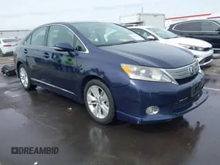 ✅ 2011 Lexus HS 250h • VIN: JTHBB1BAXB2044687 • Lot: 43369729. Listed on IAAI with 150,877 mi. Free auction sales archive from the USA and detailed vehicle history report at DreamBid. Image 1.