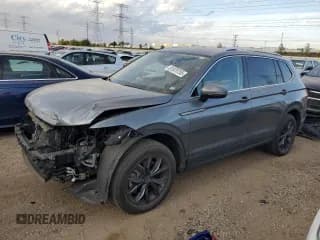 ✅ 2022 Volkswagen Tiguan SE • VIN: 3VV2B7AX7NM034546 • Lot: 81978755. Wystawiony na Copart z przebiegiem 19 983 mil. Bezpłatny archiwum sprzedaży aukcyjnych z USA i szczegółowy raport historii pojazdu na DreamBid. Zdjęcie 1.