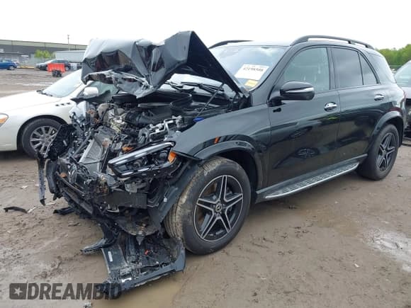 ✅ 2025 Mercedes-Benz GLE 450e • VIN: 4JGFB4GB4SB350463 • Lot: 42198508. Listed on IAAI with 6,951 mi. Free auction sales archive from the USA and detailed vehicle history report at DreamBid. Image 2.