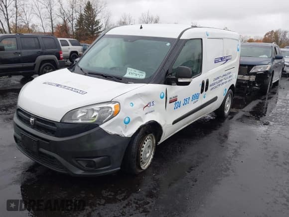 ✅ 2018 Ram ProMaster City Cargo Tradesman • VIN: ZFBERFAB0J6J70617 • Лот: 43570717. Опубликован ранее на IAAI с пробегом 100 773 миль. Бесплатный доступ к архиву аукционных продаж из США и подробный отчёт об истории автомобиля на DreamBid. Изображение 2.