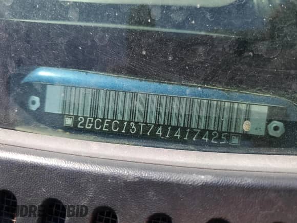 ✅ 2004 Chevrolet Silverado 1500 LS • VIN: 2GCEC13T741417425 • Лот: 59014535. Опубликован ранее на Copart с пробегом Не указан. Бесплатный доступ к архиву аукционных продаж из США и подробный отчёт об истории автомобиля на DreamBid. Изображение 12.