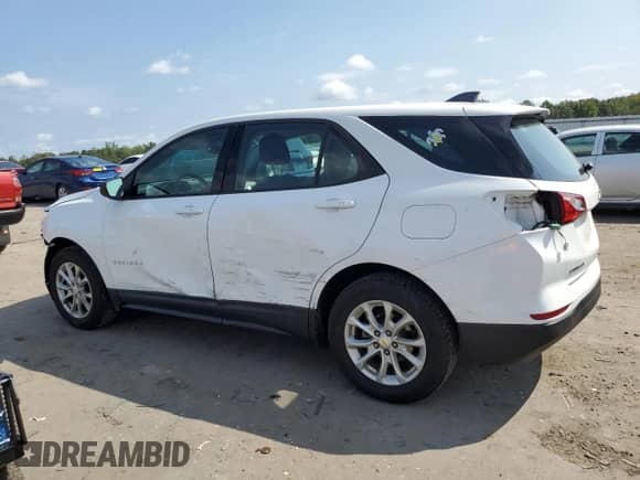 2019 Chevrolet Equinox LS with VIN 2GNAXHEVXK6267845, listed as a Copart auction lot 82104045 with 70,207 mi miles and Salvage title. Bid and sale history available at DreamBid. Image 2.