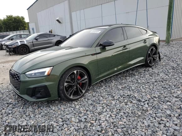 ✅ 2022 Audi S5 Sportback Premium Plus • VIN: WAUC4CF53NA021381 • Lot: 80440455. Listed on Copart with 37,506 mi. Free auction sales archive from the USA and detailed vehicle history report at DreamBid. Image 1.